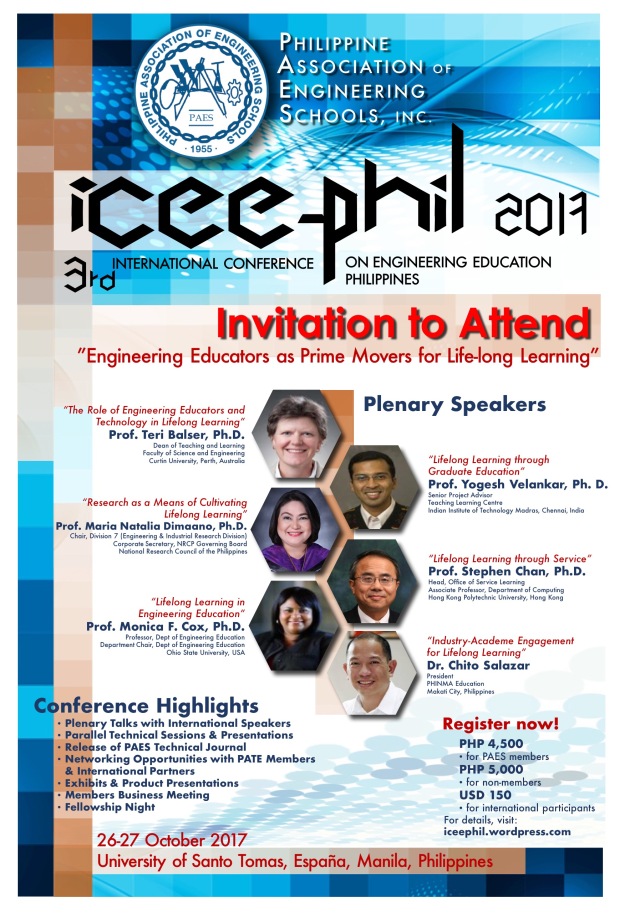 ICEE Invitation Poster